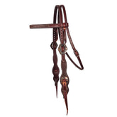 Bison Browband Quick Change Headstall Dark Brown